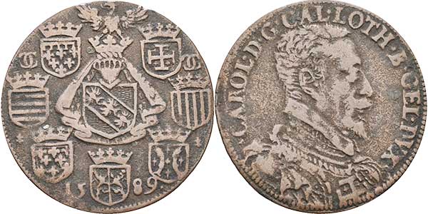 rechenpfennig france Lorraine Carl III