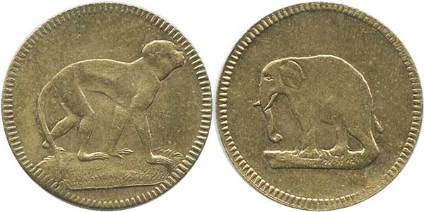 game money monkey and elephant
