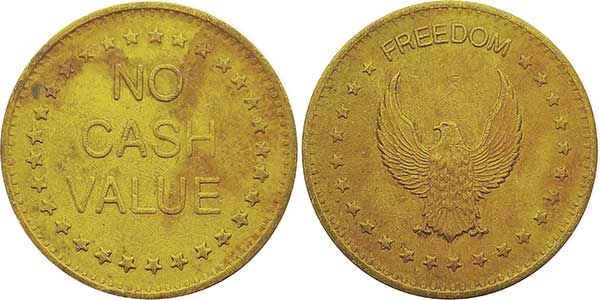 game token no cash value eagle
