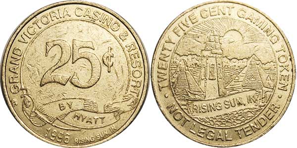 game token 25c victoria