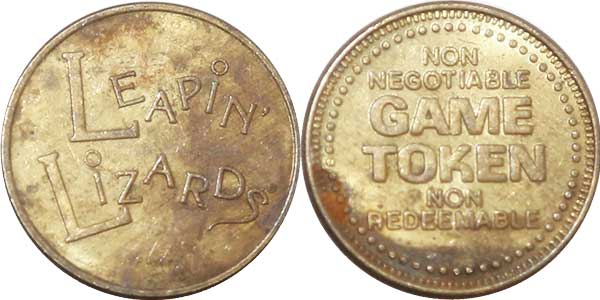 game token Leapin Lizards