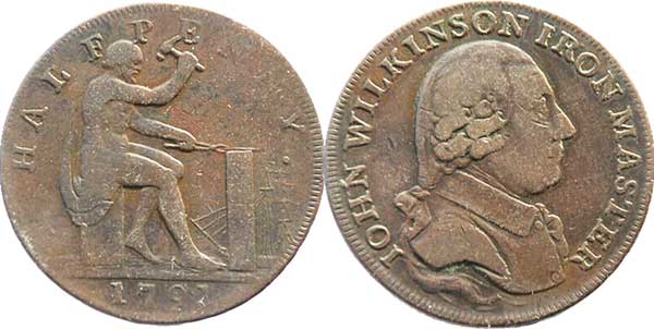 half penny token vulcan