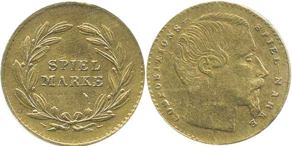 spielmarke Napoleon III