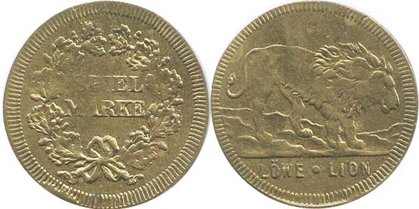 spielmarke lion