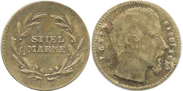 spielmarke Napoleon III